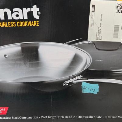 LOT 208: NIB Cuisinart Cookware and Multiple Cookbooks