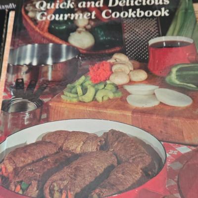 LOT 208: NIB Cuisinart Cookware and Multiple Cookbooks