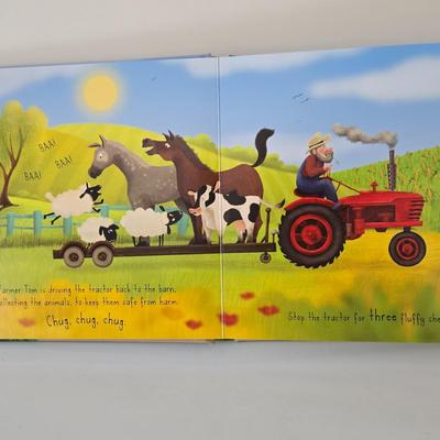 LOT 210: Edward Mobley Co. Arrow Rubber Corp. Horse Pony Squeak Toy, Fisher Price Molly Moo Cow, Handcrafted Wooden Toy Horse, and...