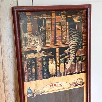 LOT 212: Three Tier Metal Galvanized Tray with Memo Board and Assorted Picture Frames