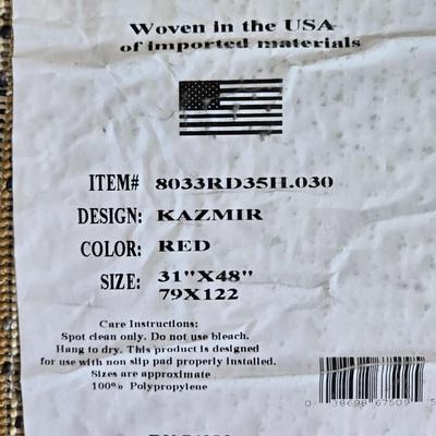 LOT Braided Rug and Two Area Rugs