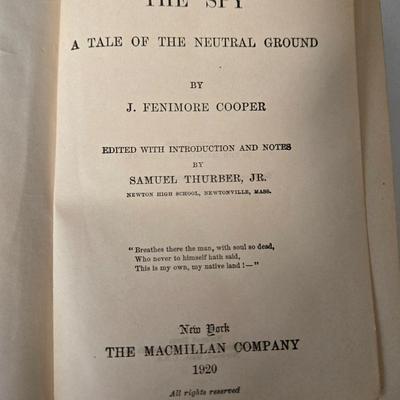 LOT 216: Macmillan's Pocket Classics Books