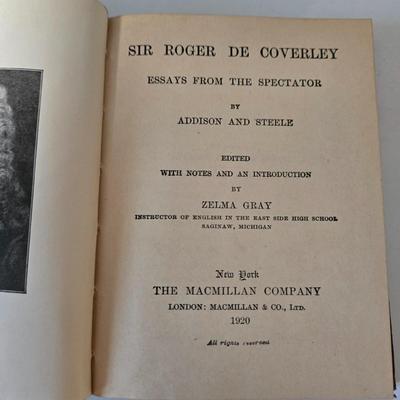 LOT 216: Macmillan's Pocket Classics Books