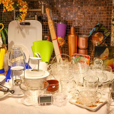Stove Selection: Beautiful Glassware & More Kitchen Ware