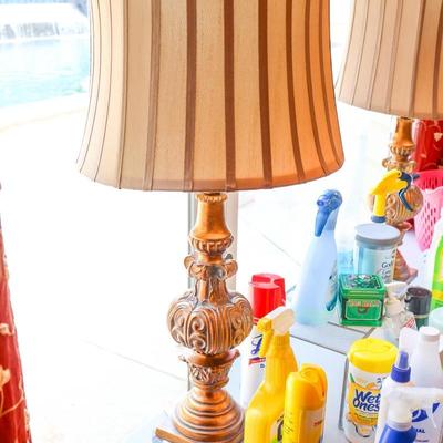 Utility Room Selection, including Rowenta Steamer & Lamps