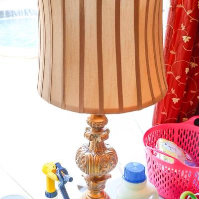 Utility Room Selection, including Rowenta Steamer & Lamps