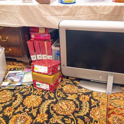 Back Office Selection: Books, Television, Rug & More