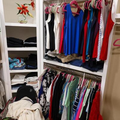 Womens Clothing: Size Med - Large Selection (Master Closet)