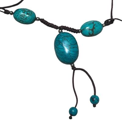Turquoise Beaded Necklace