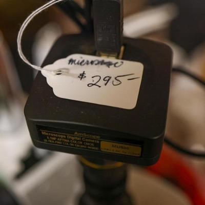 Microscope, Lights, Household items & More (Garage)
