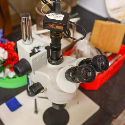 Microscope, Lights, Household items & More (Garage)