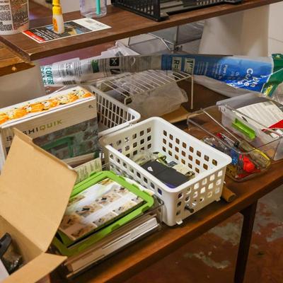 Garage: Storage Containers, Christmas Lights, Office Supplies & more