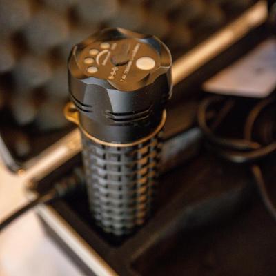 Olight Flashlight SR95S Intimidator LED with Case and extra battery