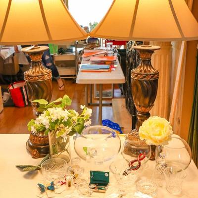 Waterford, Swarovski & Lamps Selection