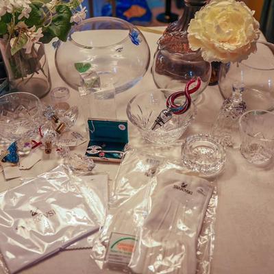 Waterford, Swarovski & Lamps Selection