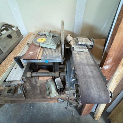 A Shop Smith, combination tool table