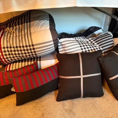 Linens Selection (Master Bedroom)
