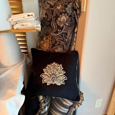 Linens Selection (Master Bedroom)