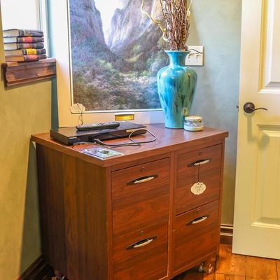 House #2: Office Cabinet, Art, Books & More