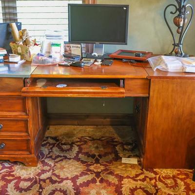 House #2: Desk, Rug, Lamp, Office Supplies & More