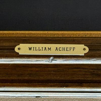 William Acheff "J.H. Sharp" 22x26 Oil Original