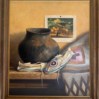 William Acheff "J.H. Sharp" 22x26 Oil Original