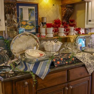House #2: Stove Selection of Dishware & More