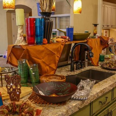 House #2: Center Island Selection of Dishwater & More