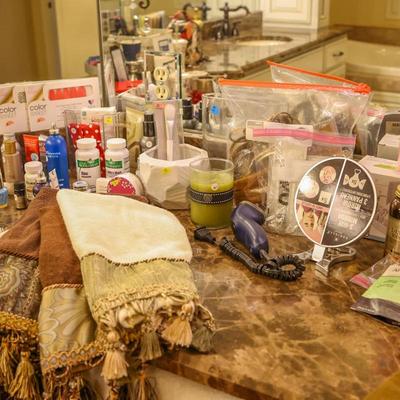 House #2: Bathroom Cosmetic Selection