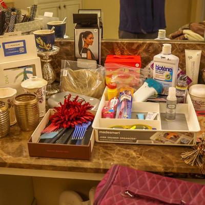 House #2: Bathroom Cosmetic Selection