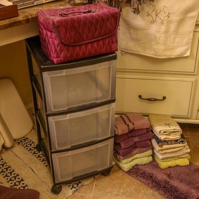 House #2: Bathroom Cosmetic Selection