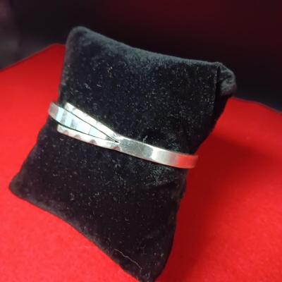 STERLING SILVER AND TURQUOISE BRACELET 25.36g