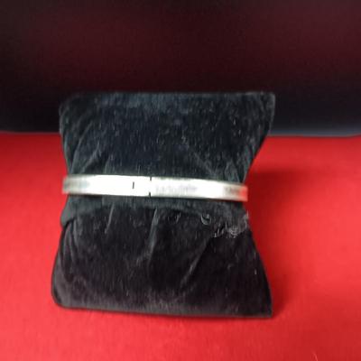 STERLING SILVER AND TURQUOISE BRACELET 25.36g