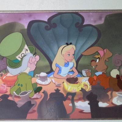 “Alice in Wonderland - Tea Party” Walt Disney Cel (2-DZ)