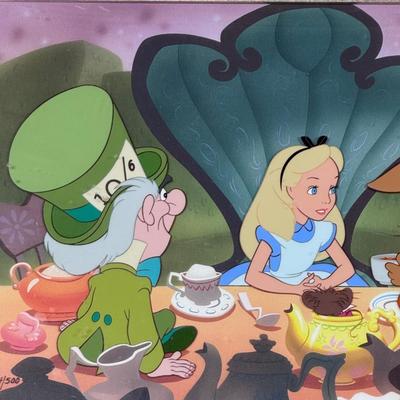 “Alice in Wonderland - Tea Party” Walt Disney Cel (2-DZ)