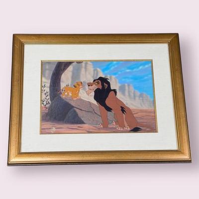“Evil Uncle - The Lion King” Walt Disney Cel (2-DZ)