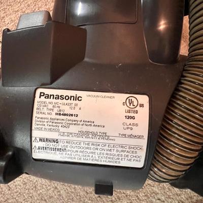 Panasonic Jetforce Vacuum, Shark Steam Mop & Turbo Hand Vac (BGB-RG)