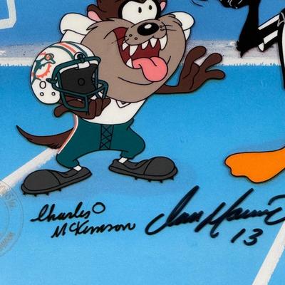 “The Coin Toss” Warner Bros Signed Cel (1-DZ)
