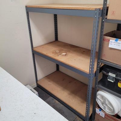 Adjustable Metal and Wood Shelves (G-EL)