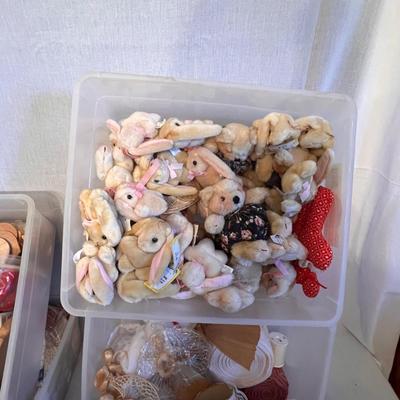 Crafting/Project Supplies Galore - Doll Patterns, Bells, Tiny Baskets & Much More (BB-RG)