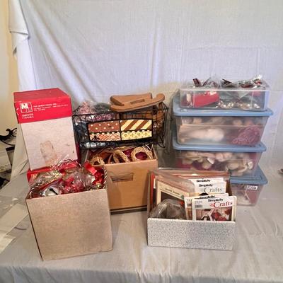 Crafting/Project Supplies Galore - Doll Patterns, Bells, Tiny Baskets & Much More (BB-RG)