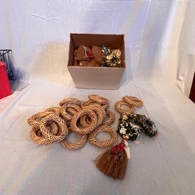 Crafting/Project Supplies Galore - Doll Patterns, Bells, Tiny Baskets & Much More (BB-RG)