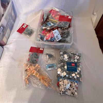 Crafting/Project Supplies Galore - Doll Patterns, Bells, Tiny Baskets & Much More (BB-RG)