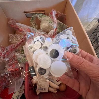 Crafting/Project Supplies Galore - Doll Patterns, Bells, Tiny Baskets & Much More (BB-RG)