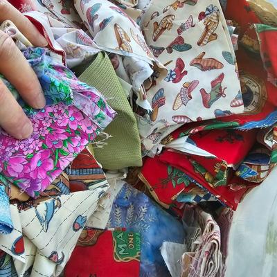 Giant Mixed Lot of Fabric (BSR-JS)