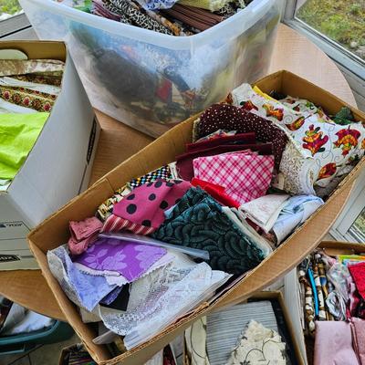 Giant Mixed Lot of Fabric (BSR-JS)