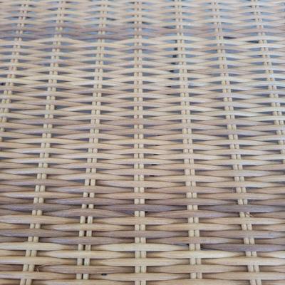 Wicker Glass Top Coffee Table (BSR-EL)