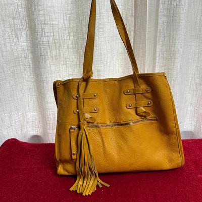 Luxury Designer Laggo Sienna Leather Tote Bag Purse