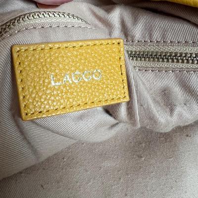 Luxury Designer Laggo Sienna Leather Tote Bag Purse