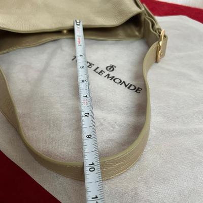 Luxury Designer Tote Le Monde London Bucket Leather Purse Shoulder Bag